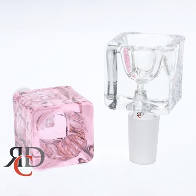 GLASS BOWL HEAVY SQUARE SHAPE BMD174-14M 1CT